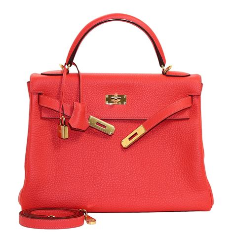 hermes kelly bag red|hermes kelly handbags vintage.